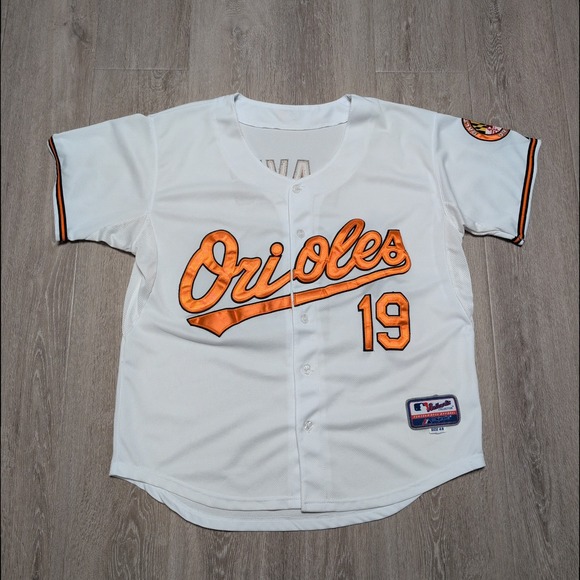 Majestic Other - Majestic Baltimore Orioles Davis #19 MLB Baseball Jersey Mens 48 XL White Orange